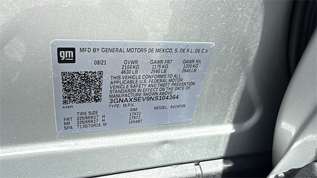 used 2022 Chevrolet Equinox car, priced at $23,999