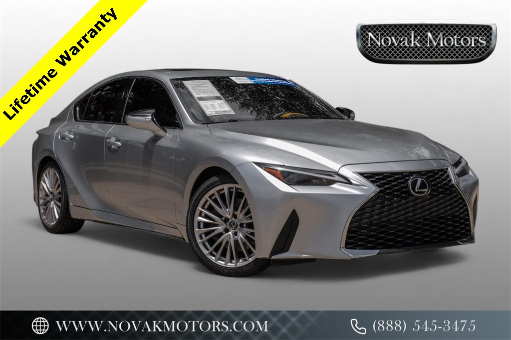 used 2022 Lexus IS car, priced at $32,154