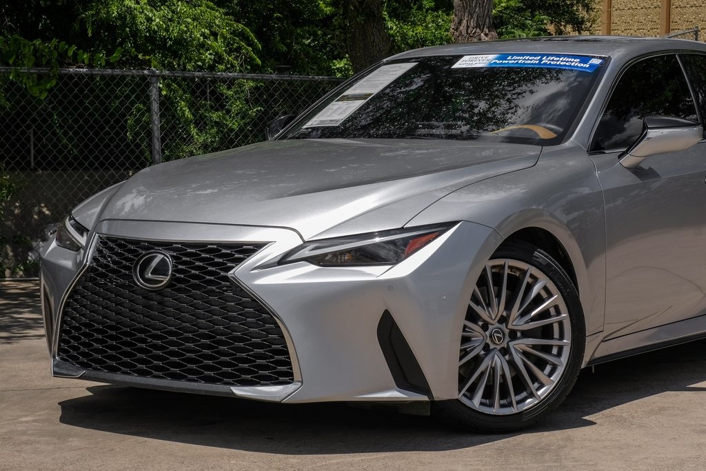 used 2022 Lexus IS car, priced at $32,154