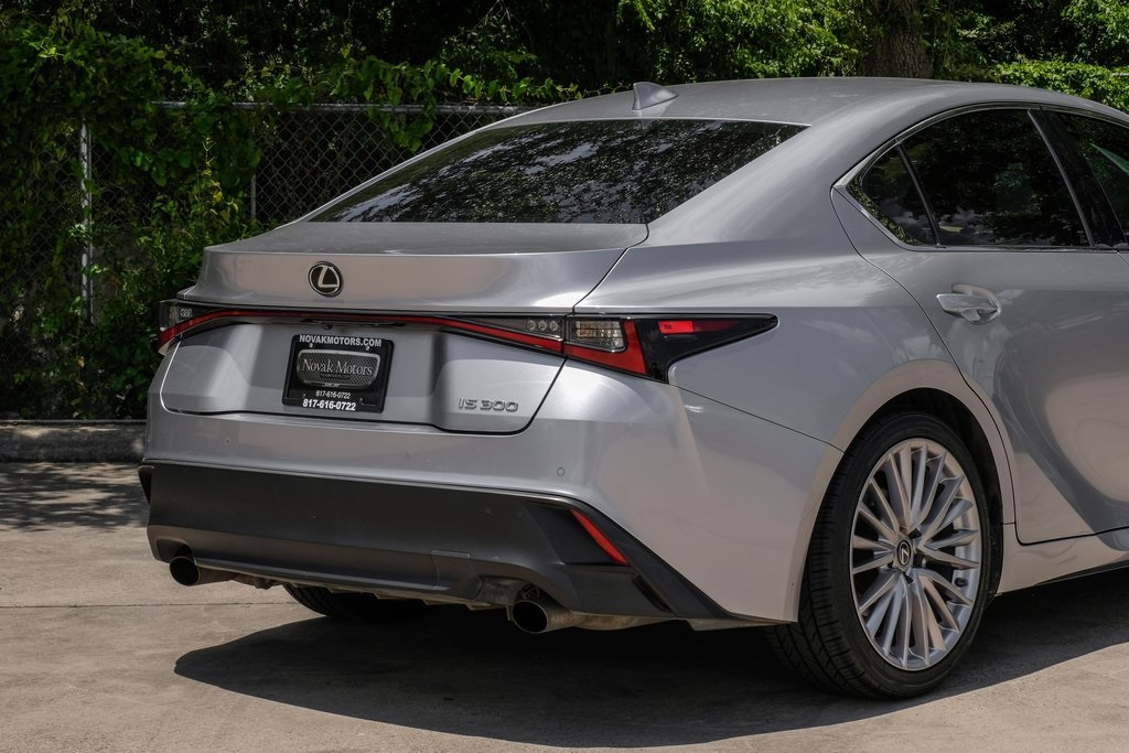 used 2022 Lexus IS car, priced at $32,154