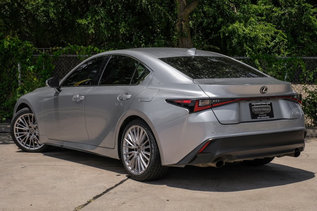 used 2022 Lexus IS car, priced at $32,154