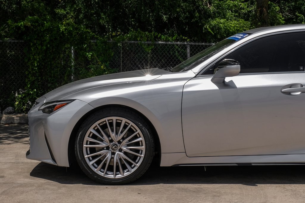 used 2022 Lexus IS car, priced at $32,154