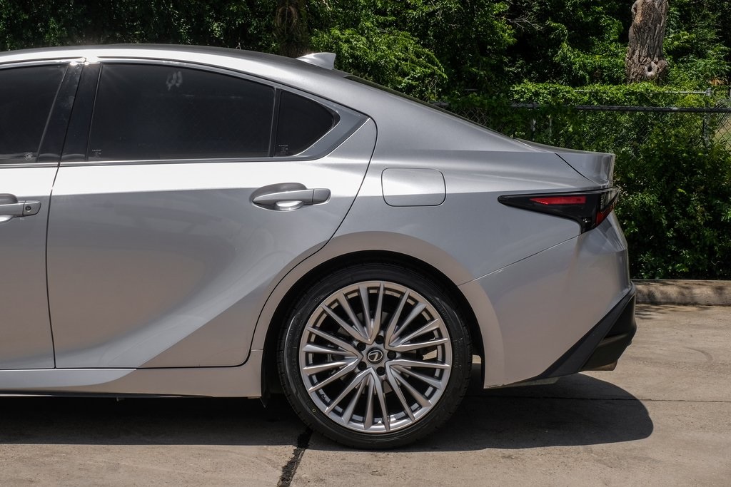 used 2022 Lexus IS car, priced at $32,154