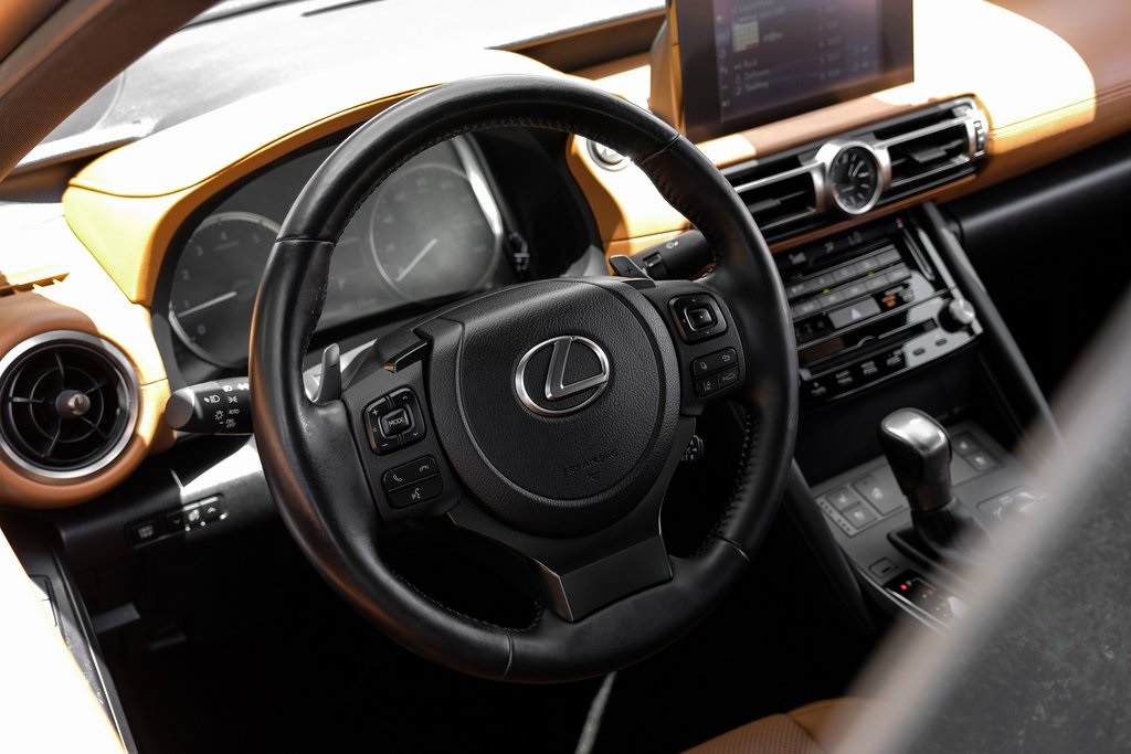 used 2022 Lexus IS car, priced at $32,154
