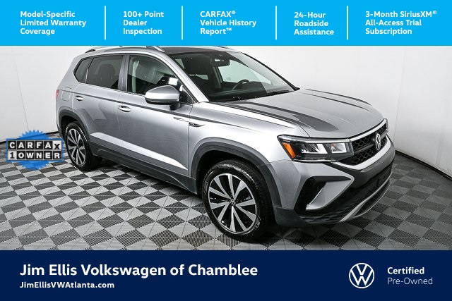 used 2024 Volkswagen Taos car, priced at $23,300