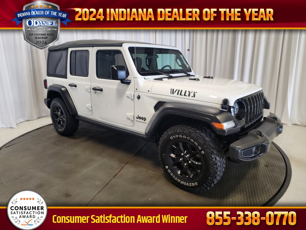 used 2023 Jeep Wrangler car, priced at $31,127