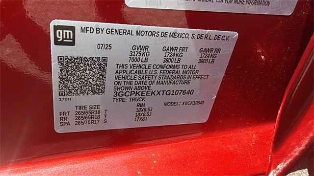 new 2026 Chevrolet Silverado 1500 car, priced at $60,355
