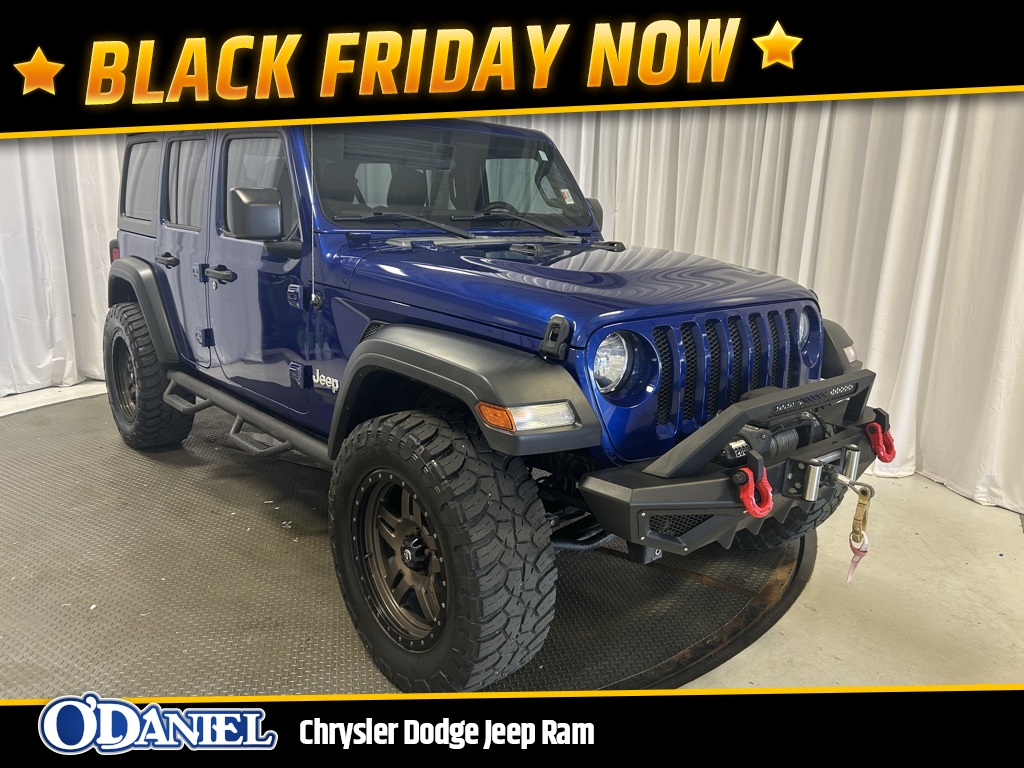 used 2018 Jeep Wrangler car, priced at $21,798
