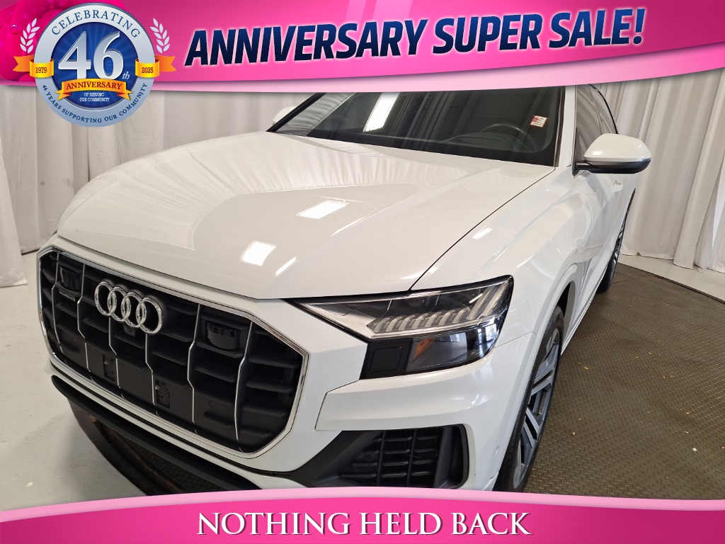 used 2019 Audi Q8 car, priced at $36,996