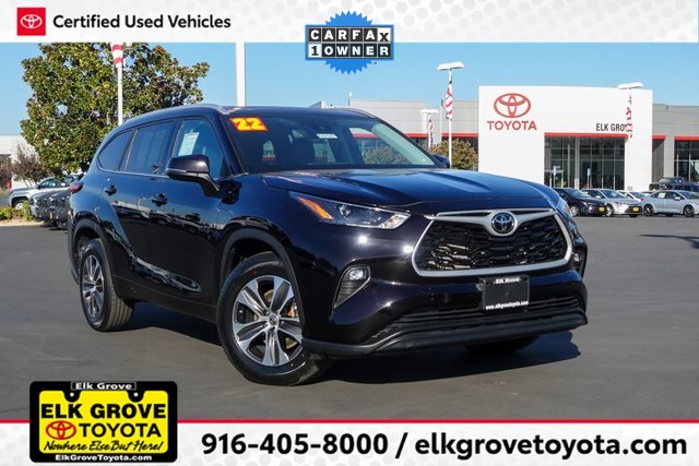 used 2022 Toyota Highlander car, priced at $33,455