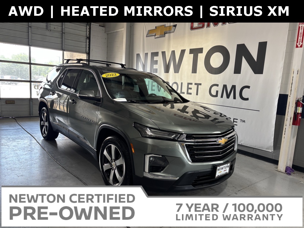used 2022 Chevrolet Traverse car, priced at $30,987