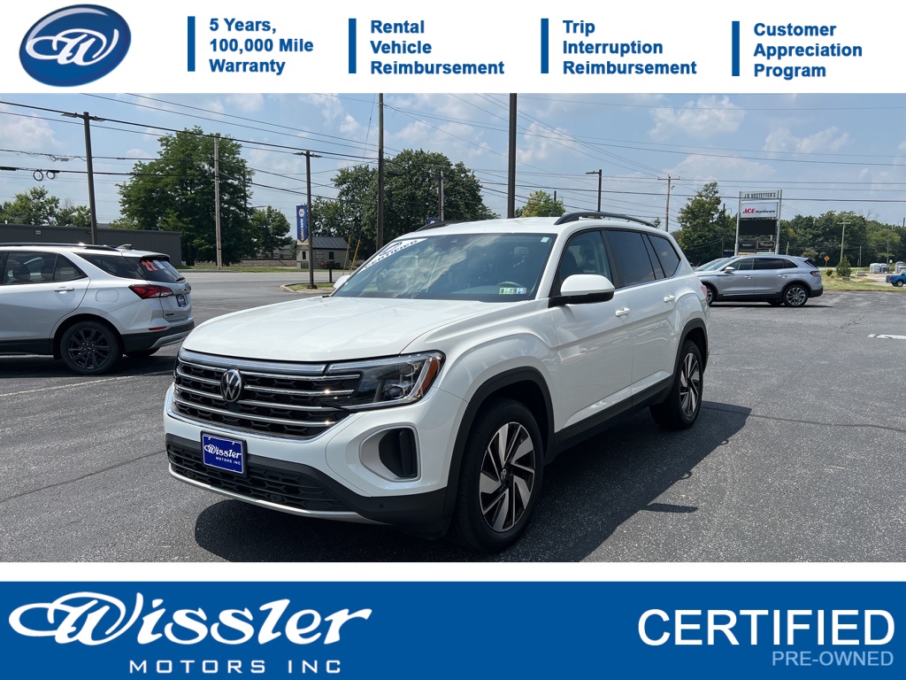 used 2024 Volkswagen Atlas car, priced at $32,900