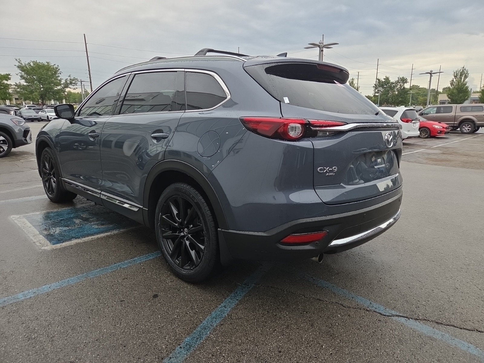 used 2022 Mazda CX-9 car, priced at $31,100