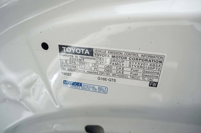 new 2025 Toyota GR Corolla car, priced at $47,373