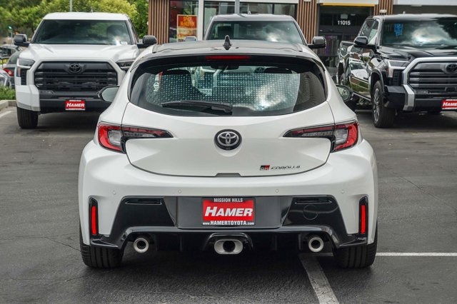 new 2025 Toyota GR Corolla car, priced at $47,373