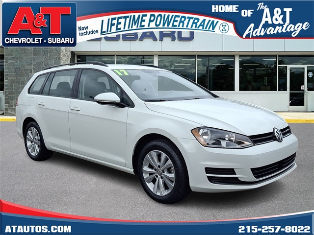 used 2017 Volkswagen Golf SportWagen car, priced at $14,998