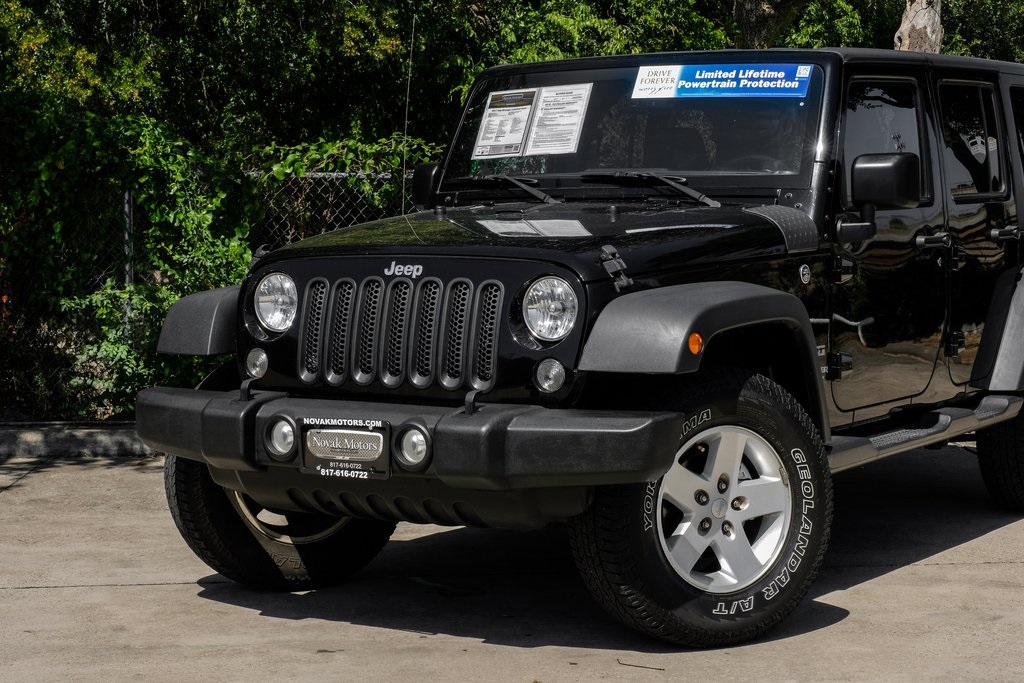 used 2017 Jeep Wrangler car, priced at $21,783