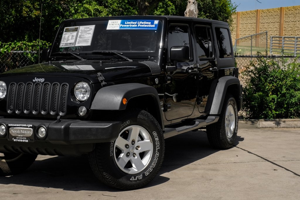 used 2017 Jeep Wrangler car, priced at $21,783