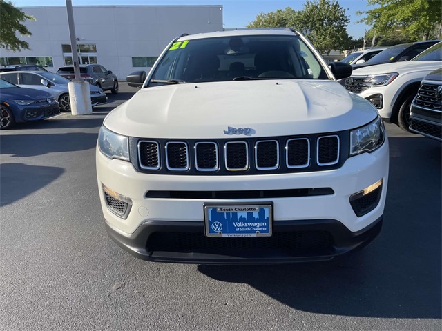 used 2021 Jeep Compass car, priced at $16,926