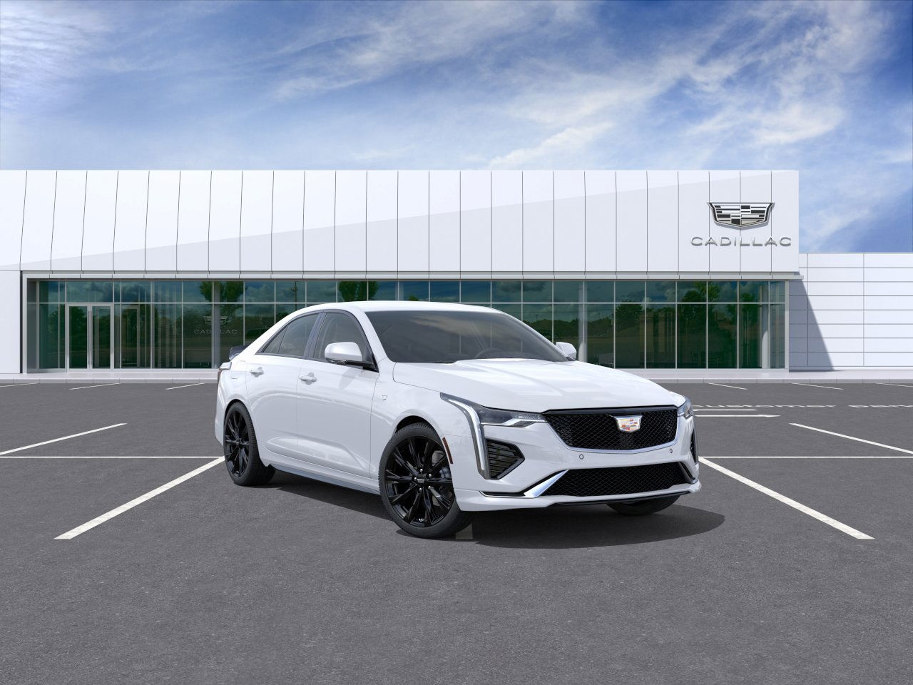 new 2026 Cadillac CT4 car, priced at $53,270