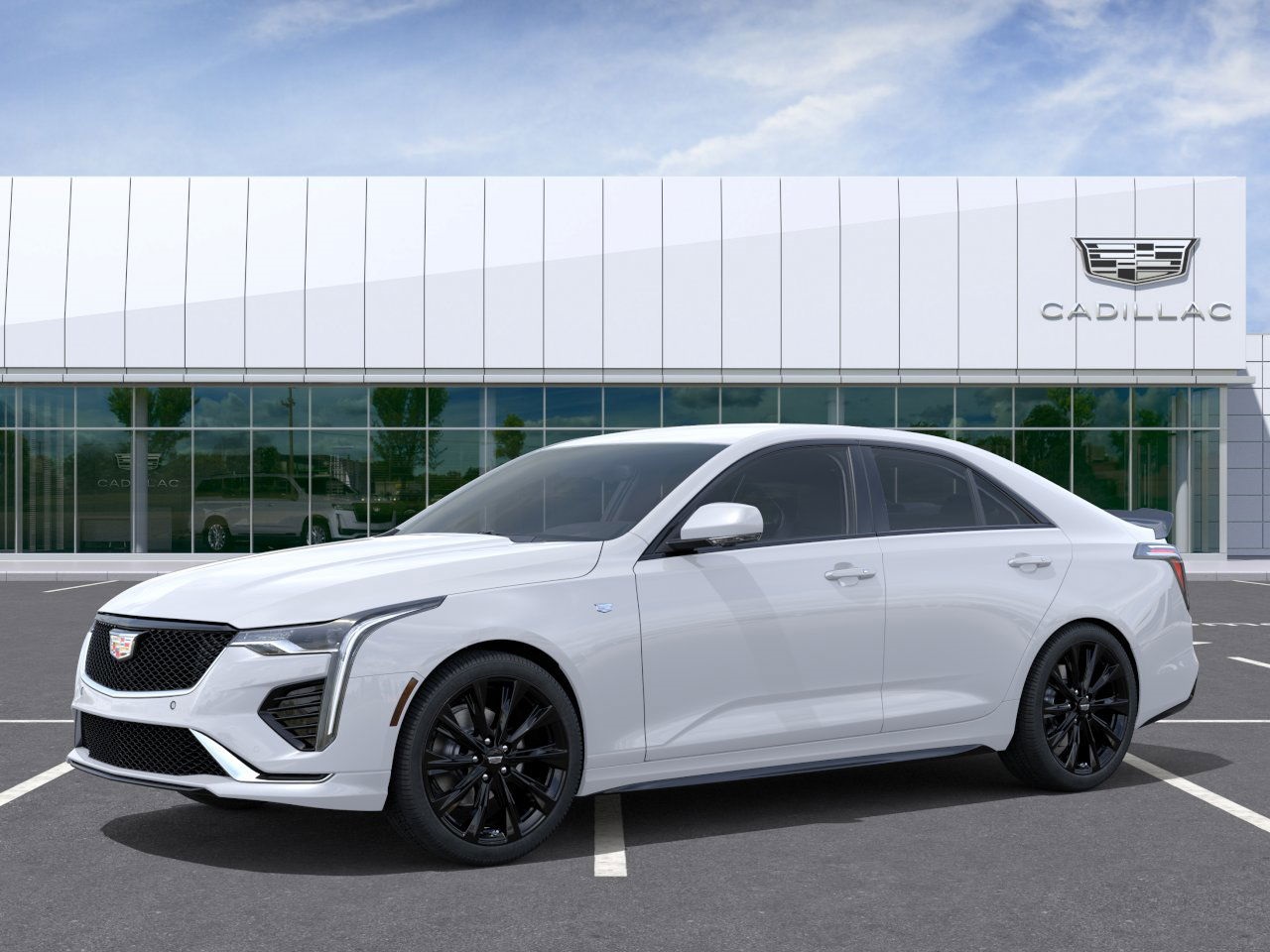 new 2026 Cadillac CT4 car, priced at $53,270