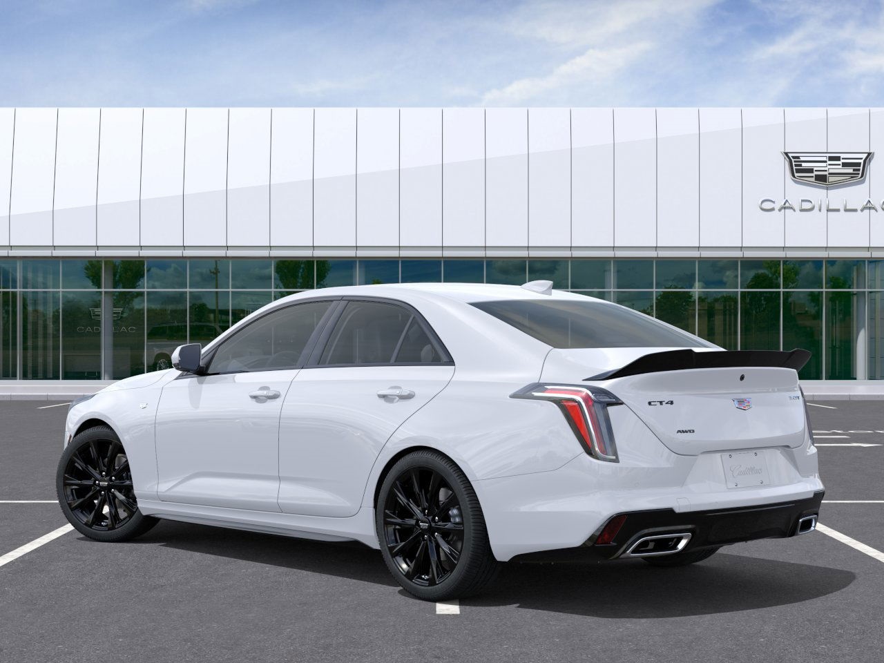 new 2026 Cadillac CT4 car, priced at $53,270