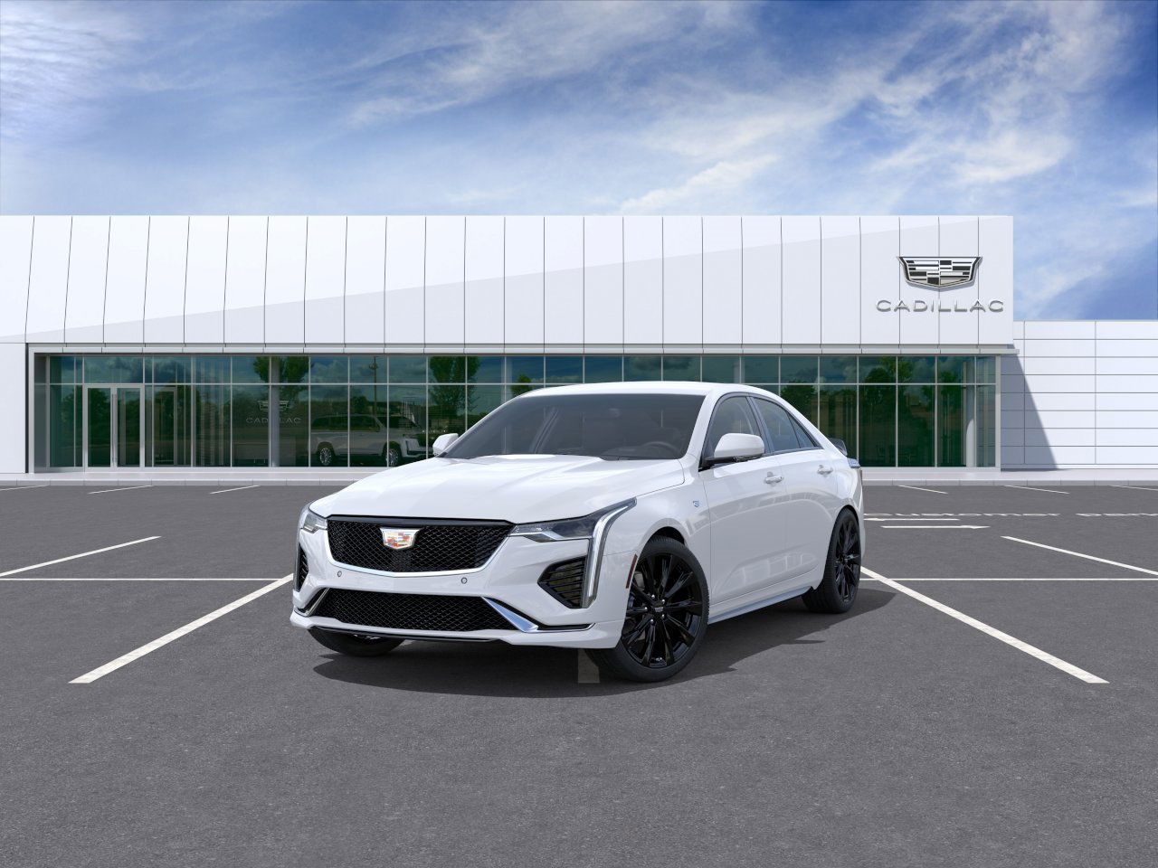 new 2026 Cadillac CT4 car, priced at $53,270