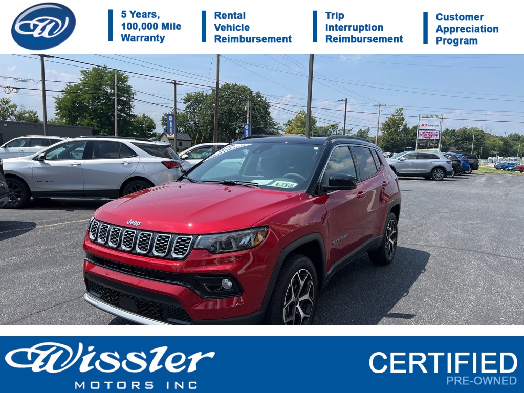 used 2025 Jeep Compass car, priced at $28,500