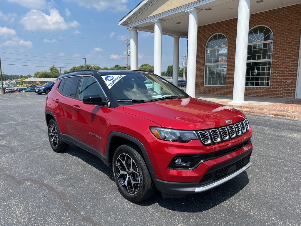 used 2025 Jeep Compass car, priced at $28,500