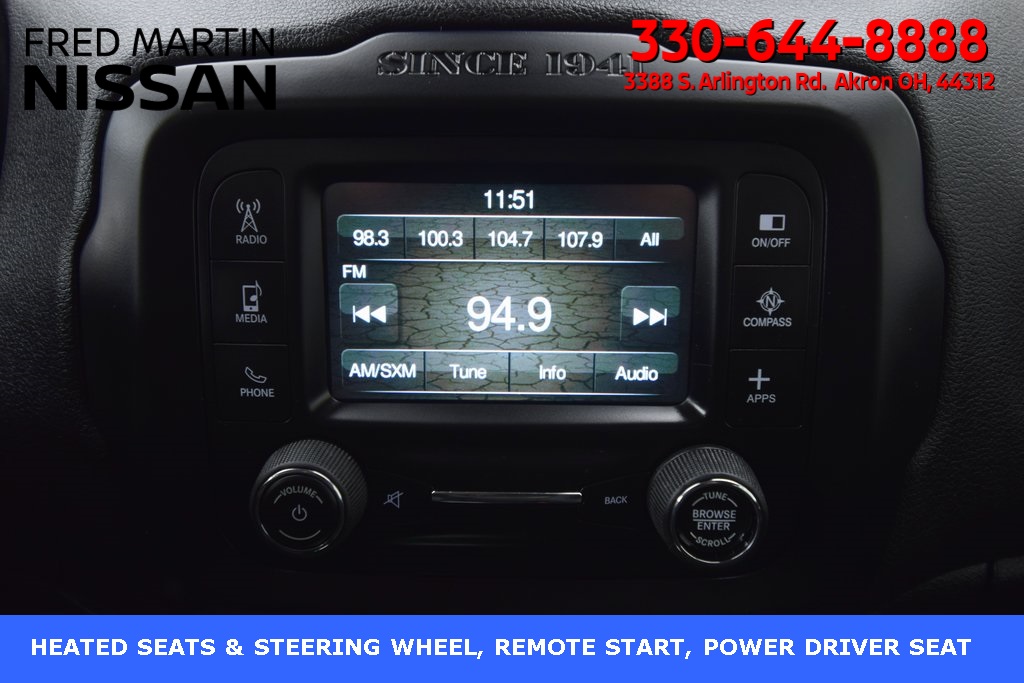 used 2017 Jeep Renegade car, priced at $11,990