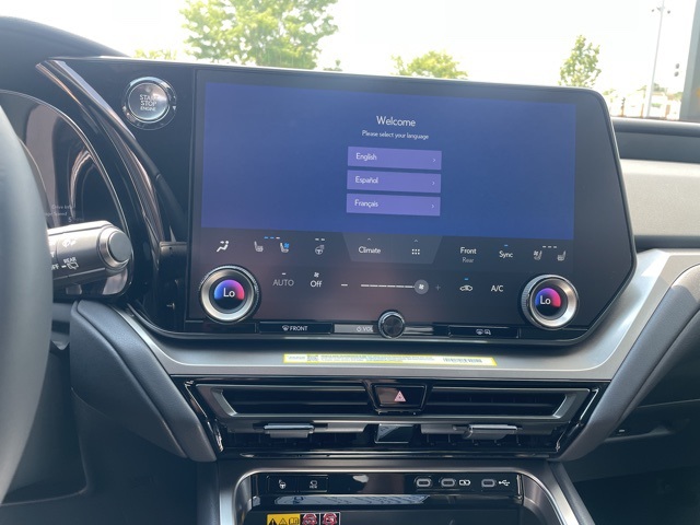 new 2025 Lexus TX car, priced at $66,125