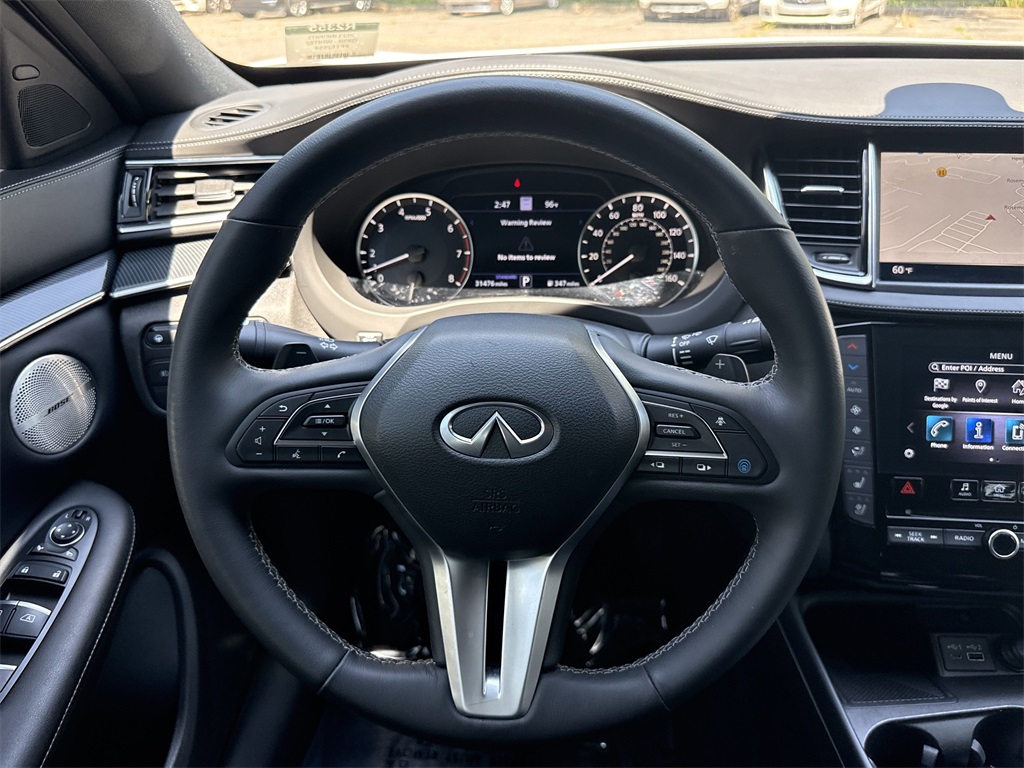 used 2023 INFINITI QX50 car, priced at $32,998