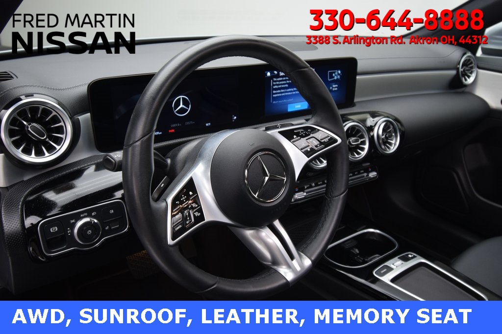 used 2025 Mercedes-Benz CLA car, priced at $39,997