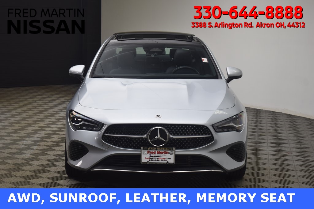 used 2025 Mercedes-Benz CLA car, priced at $39,997