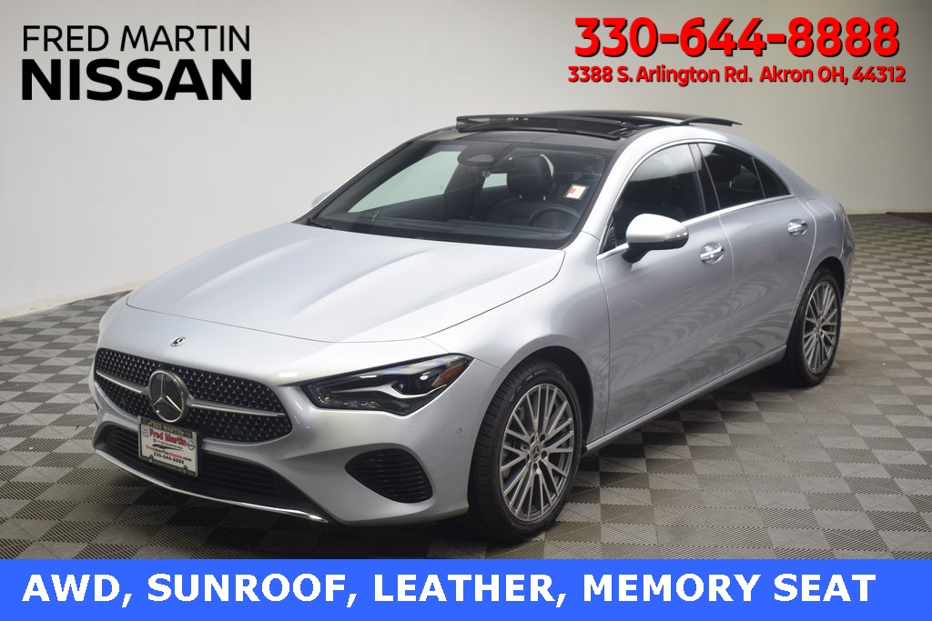 used 2025 Mercedes-Benz CLA car, priced at $39,997