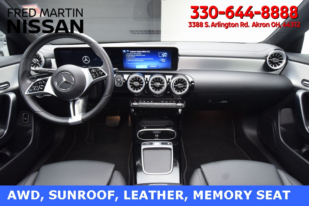 used 2025 Mercedes-Benz CLA car, priced at $39,997