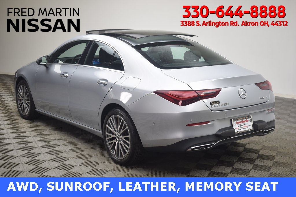 used 2025 Mercedes-Benz CLA car, priced at $39,997