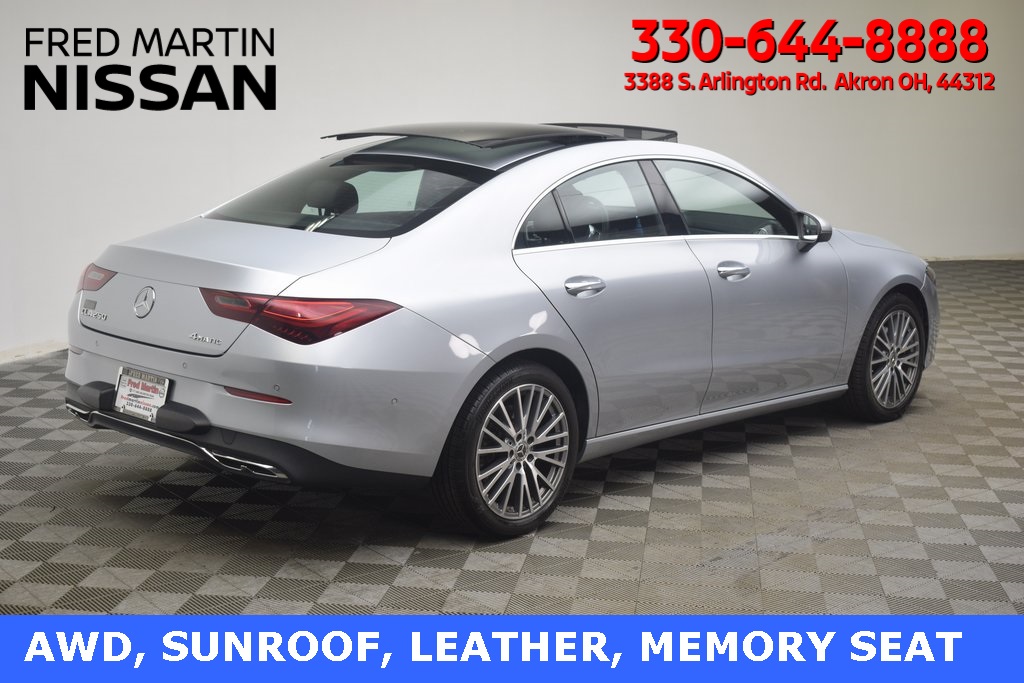 used 2025 Mercedes-Benz CLA car, priced at $39,997