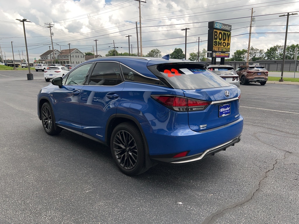 used 2022 Lexus RX car, priced at $47,900