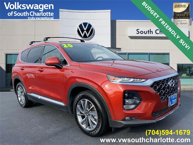 used 2020 Hyundai Santa Fe car, priced at $18,573