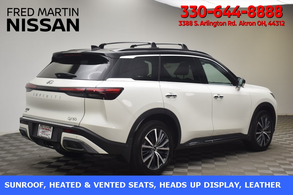 used 2024 INFINITI QX60 car, priced at $52,500