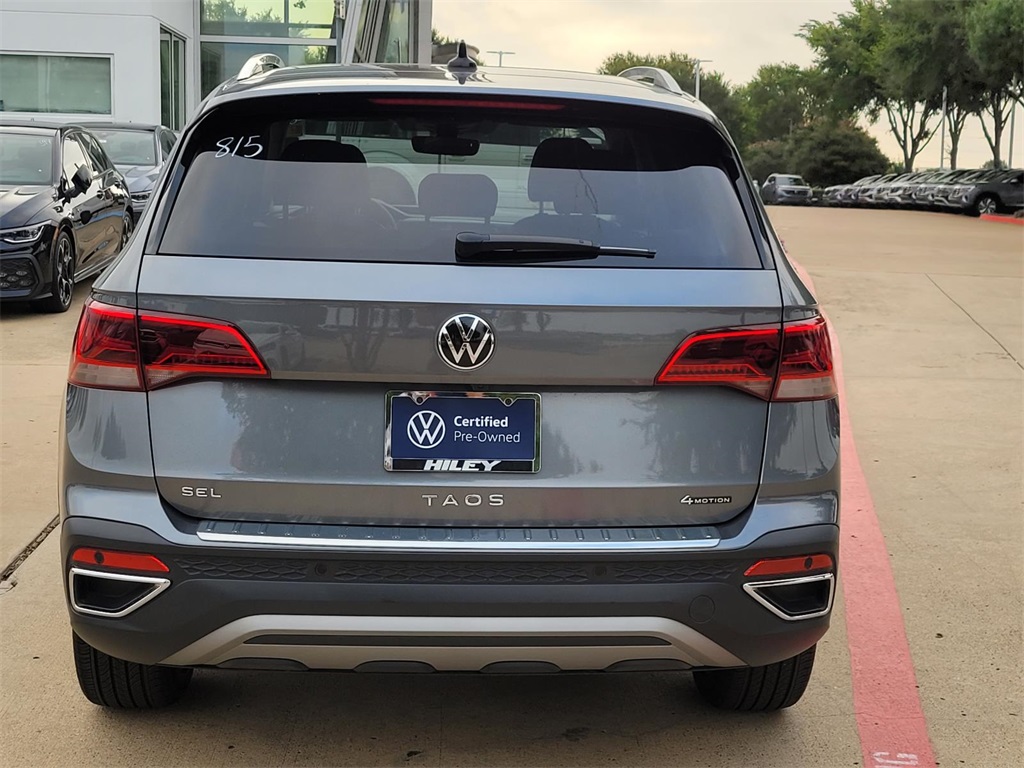 used 2024 Volkswagen Taos car, priced at $28,800