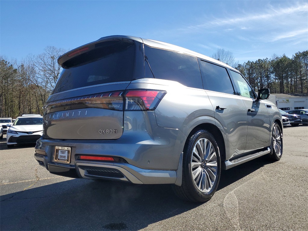 new 2025 INFINITI QX80 car, priced at $96,100