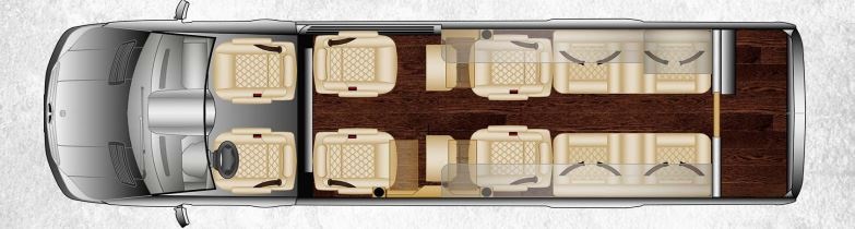 used 2020 Mercedes-Benz Sprinter 3500 car, priced at $155,000
