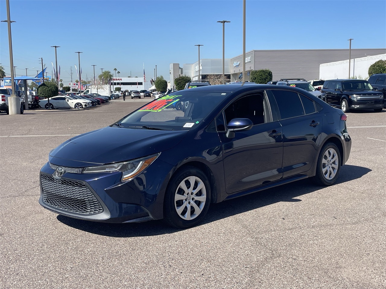 used 2021 Toyota Corolla car, priced at $14,999