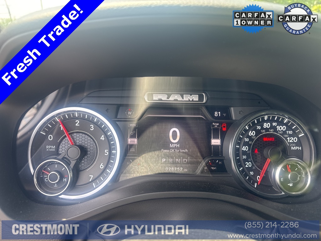 used 2022 Ram 1500 car, priced at $31,997
