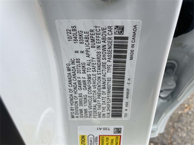 used 2022 Honda Civic car, priced at $22,194