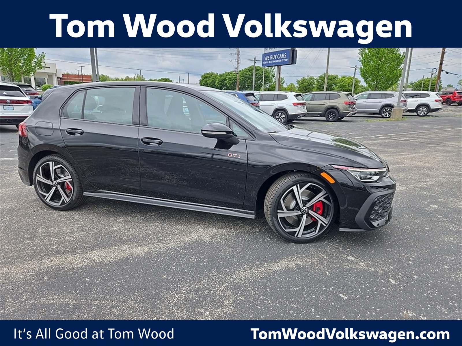 new 2025 Volkswagen Golf GTI car, priced at $39,243