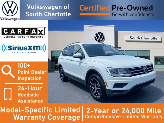 used 2021 Volkswagen Tiguan car, priced at $21,000