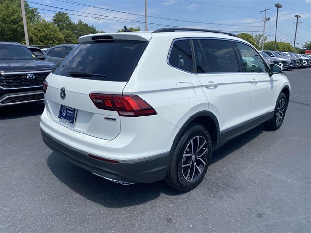 used 2021 Volkswagen Tiguan car, priced at $21,000